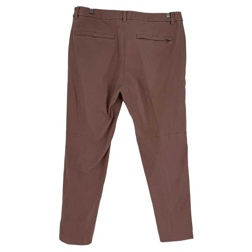 Lululemon Commission Pant Classic 36 Earth Color Clay Stretch Chino Trousers